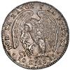 Image 1 : Santiago, Chile, 2 reales, 1843 IJ, 24.5mm, NGC AU 58.