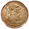 Image 1 : Bogota, Colombia, gold bust 2 escudos, Charles III, 1788 J.J, NGC AU 55.