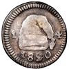 Image 2 : Bogota, Colombia, 1/4 real, 1820, NGC XF 45, ex-Esmeralda.