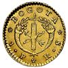 Image 2 : Bogota, Colombia, gold 1 peso, 1829 R.S, NGC MS 61.