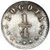 Image 2 : Bogota, Colombia, 1/4 decimo, 1865, NGC MS 65 ("top pop").