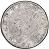 Image 2 : Quito, Ecuador, 8 reales, MDQ countermark (1831) on a Bogota, Colombia (Cundinamarca), 8 reales, 182