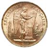 Image 1 : France (Paris mint), gold 50 francs, 1904-A, angel writing on tablet, PCGS MS63.