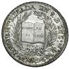 Image 1 : Lima, Peru, 4R-sized silver medal, 1826, lifetime presidency of Bolivar and invocation of Constituti