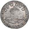 Image 2 : Philippines (under Spain), 8 reales, Ferdinand VII, crowned "F.7.o" countermark (Type V, 1832-4) on 