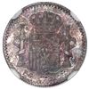 Image 2 : Puerto Rico (under Spain), 5 centavos, 1896 PGV, NGC MS 65.