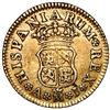 Image 2 : Madrid, Spain, gold bust 1/2 escudo, Philip V, 1745 AJ.