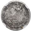 Image 2 : Venezuela, 1/2 bolivar, 1889, NGC Fine details / bent, very rare.