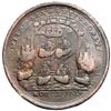 Image 2 : Great Britain, copper alloy Admiral Vernon medal, 1739, Vernon / Porto Bello, ex-Adams.