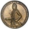 Image 1 : Great Britain, copper alloy Admiral Vernon medal, 1739, Vernon / Porto Bello, ex-Craige, ex-Adams (p