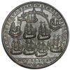 Image 2 : Great Britain, copper alloy Admiral Vernon medal, 1739, Vernon / Porto Bello, ex-Craige, ex-Adams (p