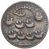 Image 2 : Great Britain, copper alloy Admiral Vernon medal, 1739, Vernon / Porto Bello, ex-Adams.