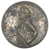 Image 1 : Great Britain, small copper alloy Admiral Vernon medal, 1739, Vernon / Porto Bello, rare, ex-Adams.