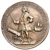 Image 1 : Great Britain, copper alloy Admiral Vernon medal, 1739, Vernon and cannon and ship / Porto Bello, ex