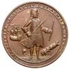 Image 1 : Great Britain, copper alloy Admiral Vernon medal, 1739, Vernon and cannon and ship / Porto Bello, ex