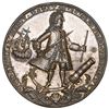 Image 1 : Great Britain, copper alloy Admiral Vernon medal, 1739, Vernon and cannon and ship / Porto Bello, ex