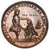 Image 1 : Great Britain, medium-sized copper alloy Admiral Vernon medal, 1739, Vernon and Lezo / Porto Bello, 