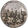 Image 2 : Great Britain, copper alloy Admiral Vernon medal, 1741, Cartagena / Vernon, Ogle and Wentworth, ex-A