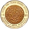 Image 1 : Mexico, gold medal, 1971, Mexican Numismatic Society, Louis I Royal 8 reales, NGC MS 68.