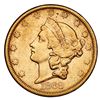 Image 1 : USA (San Francisco mint), gold $20 coronet Liberty double eagle, 1869-S, NGC  AU 50.