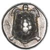 Image 1 : Aegina, AR stater, "land tortoise," ca. 350-338 BC.