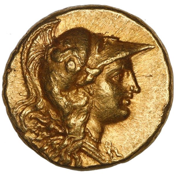 Kingdom of Macedon, AV stater, Alexander III ("the Great"), 336-323 BC, Babylon mint (?), extremely 