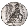 Image 2 : Kingdom of Thrace, AR tetradrachm, Lysimachus, Lampsakos, 323-281 BC, Amphipolis mint.