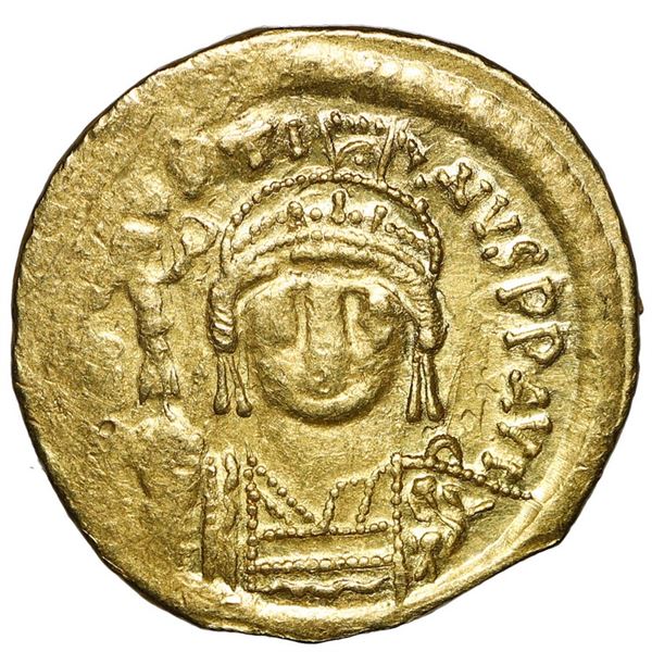 Byzantine Empire, AV solidus, Justin II, 565-578 AD, Constantinople mint.