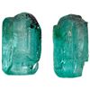 Image 1 : Medium natural emerald, 3.19 carats, class 1B, ex-Atocha (1622).