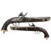 Image 1 : Belgian flintlock naval boarding pistol, early 1800s.