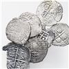 Image 2 : Lot of seven Potosi, Bolivia, cob 2R (one) and 1R (six), dated 1650-52 (where visible), assayers O a