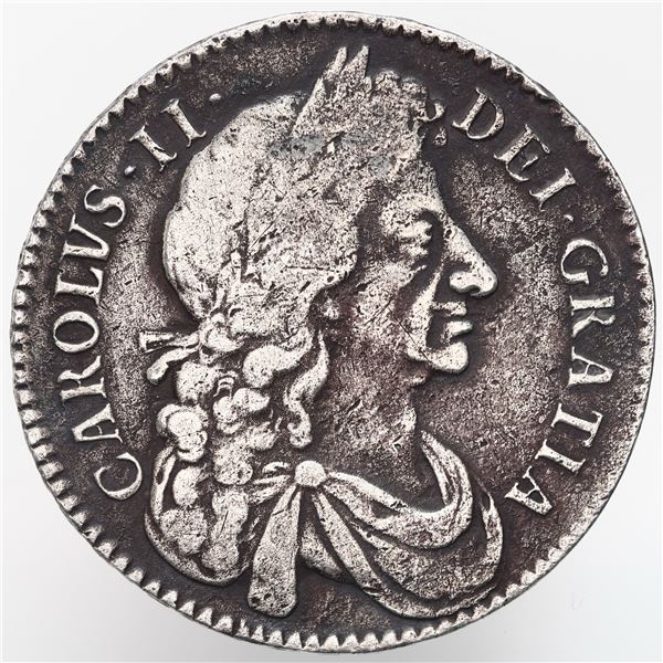 Great Britain (London, England), half crown, Charles II (fourth bust), 1683.