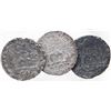Image 1 : Lot of three Mexico City, Mexico, pillar 8 reales, Philip V: 1737 (1), 1740 (2).