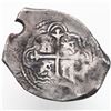 Image 2 : Mexico City, Mexico, cob 8 reales, Philip IV, assayer P (ca. 1660).