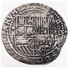 Image 1 : Lima, Peru, cob 1 real, Philip II, assayer Diego de la Torre, *-I to left, P-oD to right, ex-Stallar