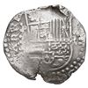 Image 1 : Potosi, Bolivia, cob 8 reales, Philip IV, assayer not visible (mid-1620s), quadrants of cross transp