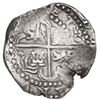 Image 2 : Potosi, Bolivia, cob 8 reales, Philip IV, assayer not visible (mid-1620s), quadrants of cross transp