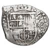 Image 1 : Potosi, Bolivia, cob 8 reales, (1629) T, denomination 8, heavy-dot borders, very overweight, NGC XF 
