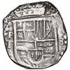 Image 1 : Potosi, Bolivia, cob 8 reales, (1629) T, denomination 8, heavy-dot borders.