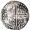 Image 2 : Potosi, Bolivia, cob 8 reales, (1629) T, denomination 8, heavy-dot borders.