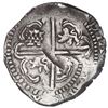 Image 2 : Potosi, Bolivia, cob 8 reales, (1629) T, denomination 8, fine-dot borders.