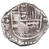 Image 1 : Potosi, Bolivia, cob 4 reales, Philip IV, assayer P (1622).