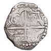 Image 2 : Potosi, Bolivia, cob 4 reales, Philip IV, assayer P (1622).
