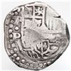 Image 1 : Potosi, Bolivia, cob 4 reales, Philip IV, assayer P (mid-1620s).