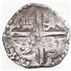 Image 2 : Potosi, Bolivia, cob 4 reales, Philip IV, assayer P (mid-1620s).