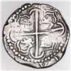 Image 2 : Potosi, Bolivia, cob 2 reales, Philip III, assayer straight-leg R.