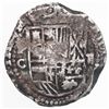 Image 1 : Potosi, Bolivia, cob 2 reales, Philip III, assayer C, rare, ex-Ugaz.