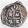 Image 2 : Potosi, Bolivia, cob 2 reales, 1650 O (undotted), rare, ex-Ugaz.