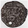 Image 1 : Potosi, Bolivia, cob 1 real, Philip II, assayer M to left, rare.