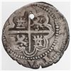 Image 2 : Potosi, Bolivia, cob 1 real, Philip II, assayer B (1st period).